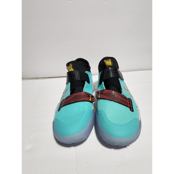 New Nike Zoom Flight Big Kids (GS) Size 7Y CK0787 300 Basketball Aurora Green - Picture 3 of 9